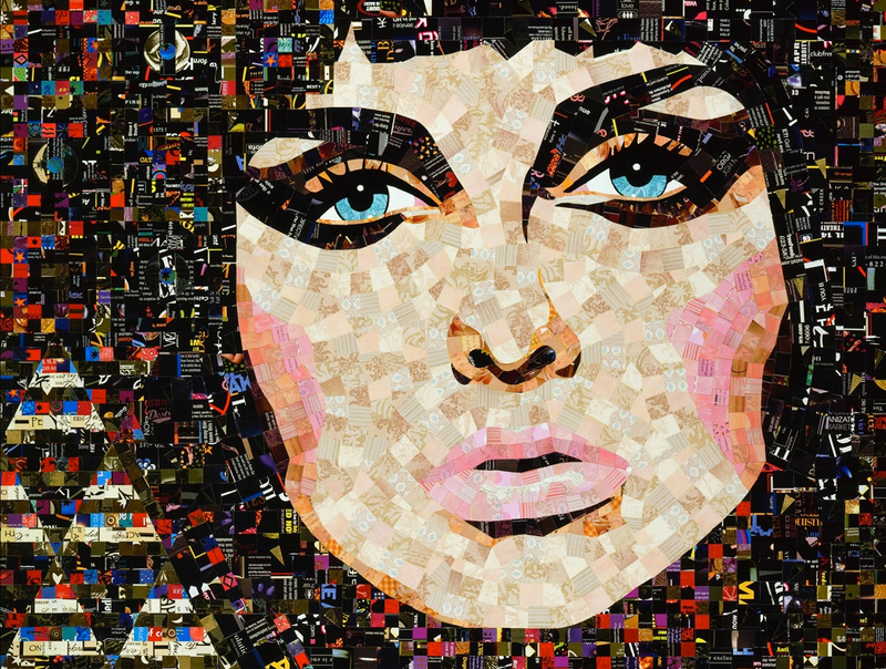 Illustration for article titled Beautiful Women Made From Junk Mail